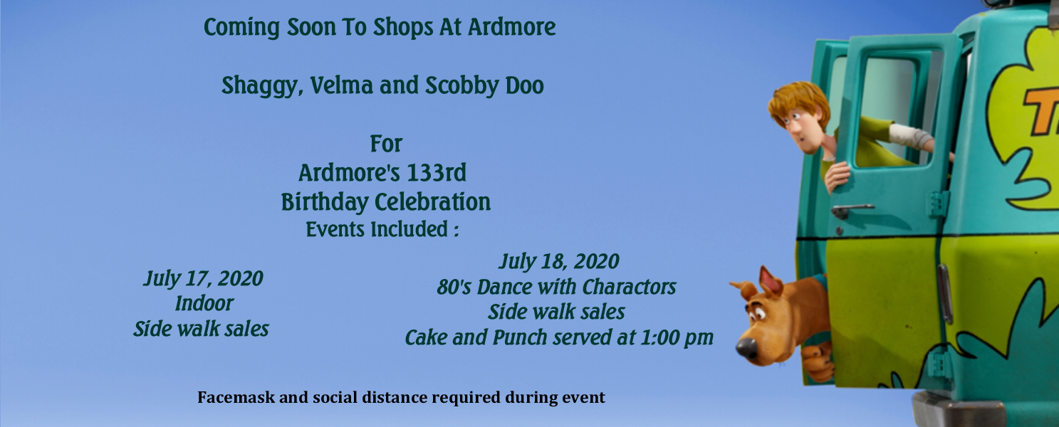Scooby Doo at the Shops at Ardmore