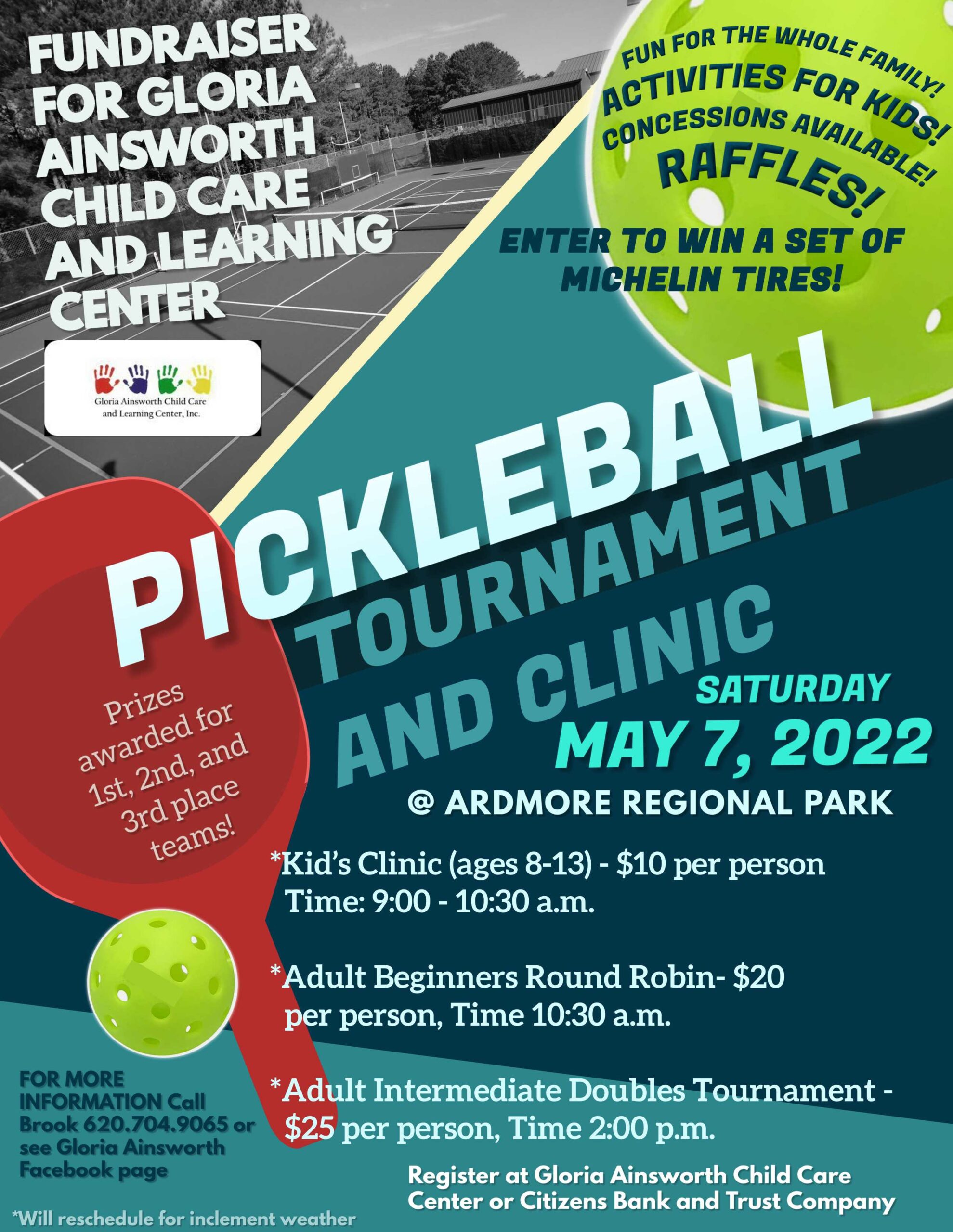 Pickleball Tournament and Clinic