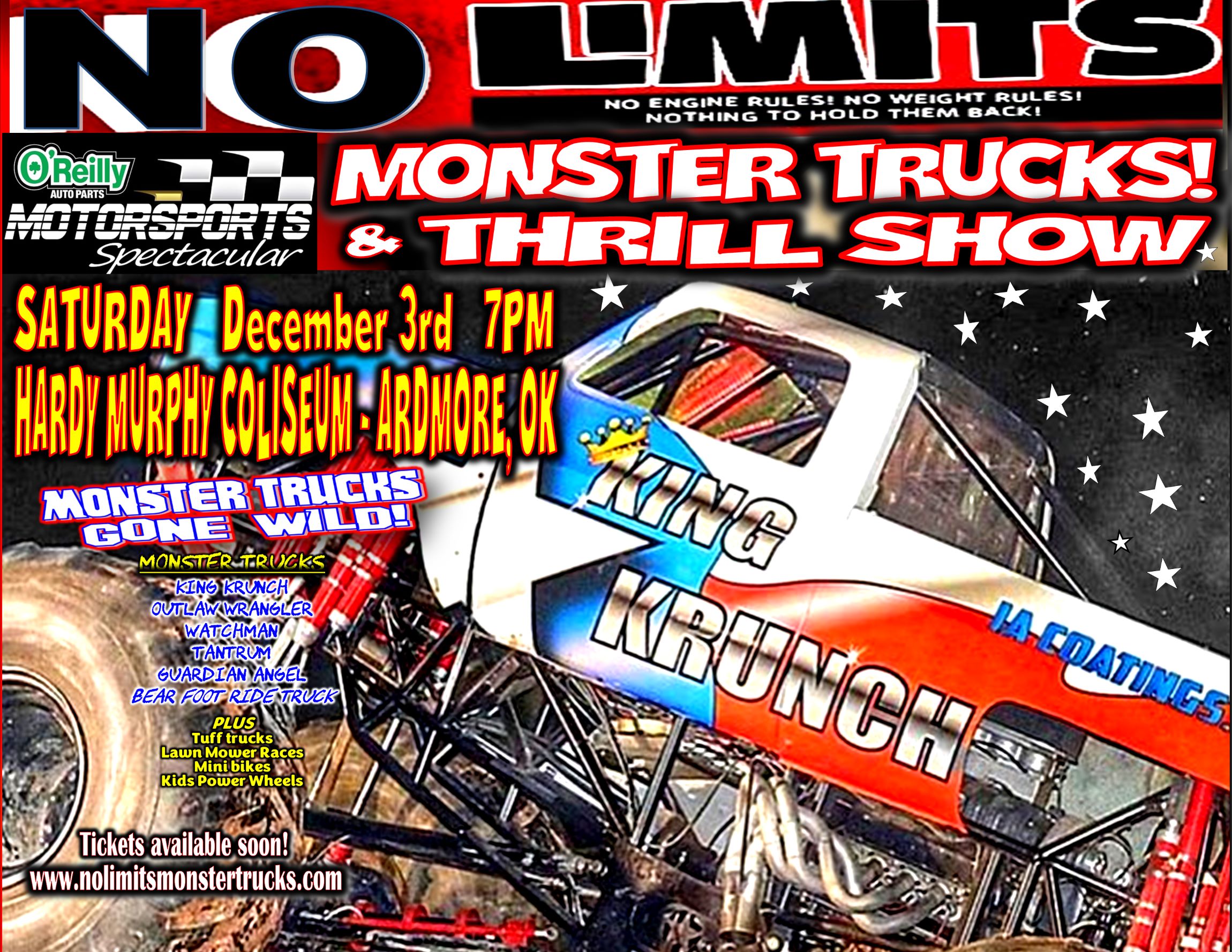 No Limits Monster Trucks & Thrill Show take over Wicomico Civic Center