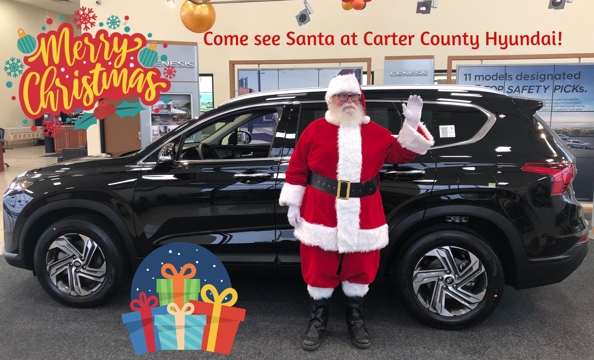Santa at Carter County Hyundai
