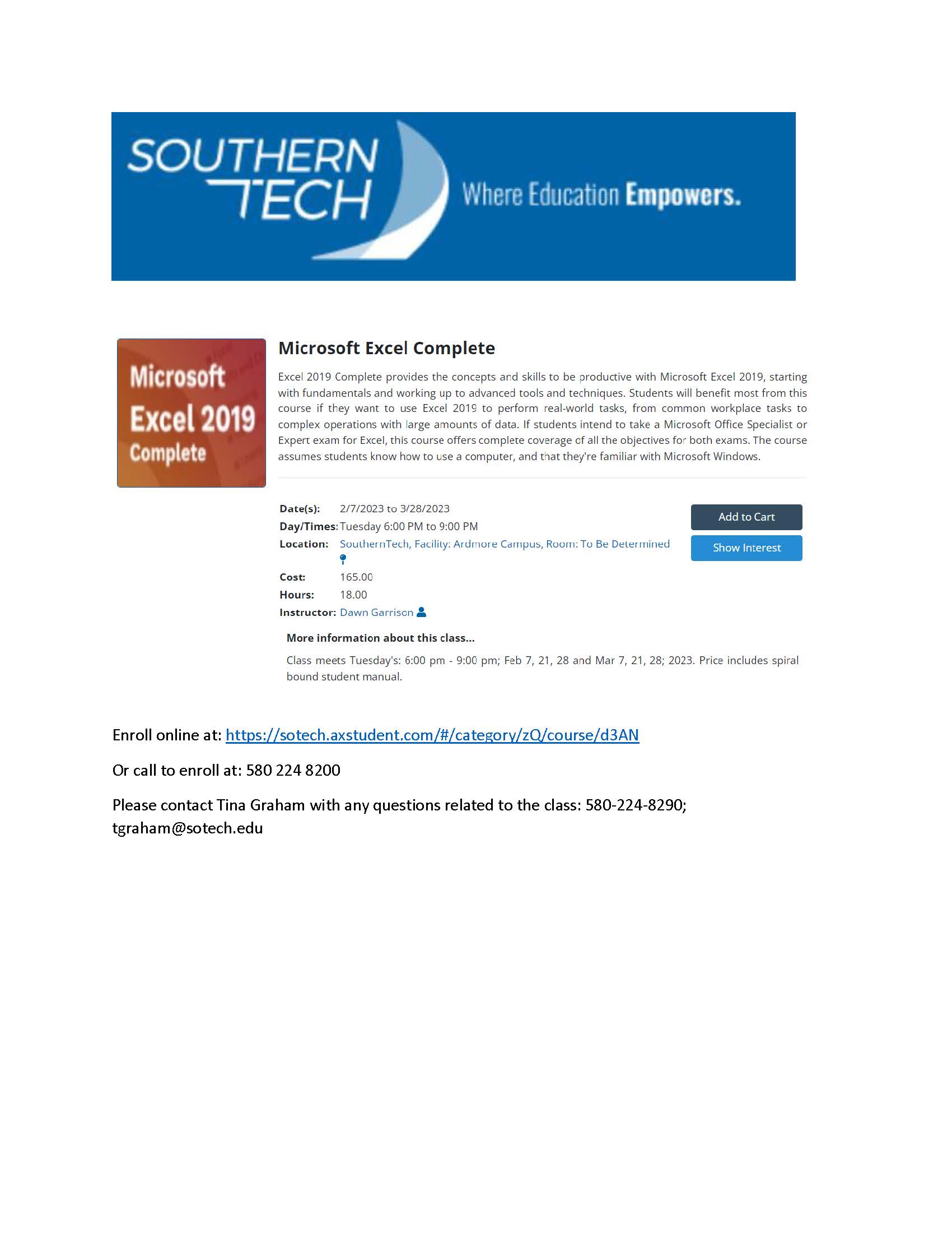 Southern Tech Flyer